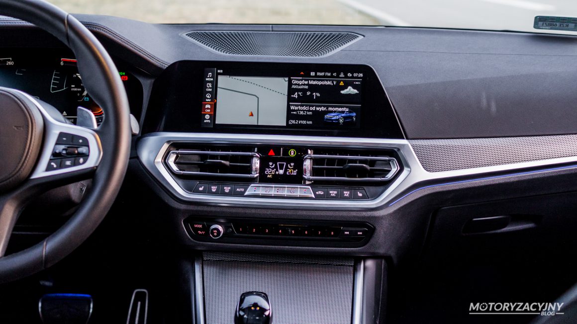 BMW Serii 3 G20 - system multimedialny